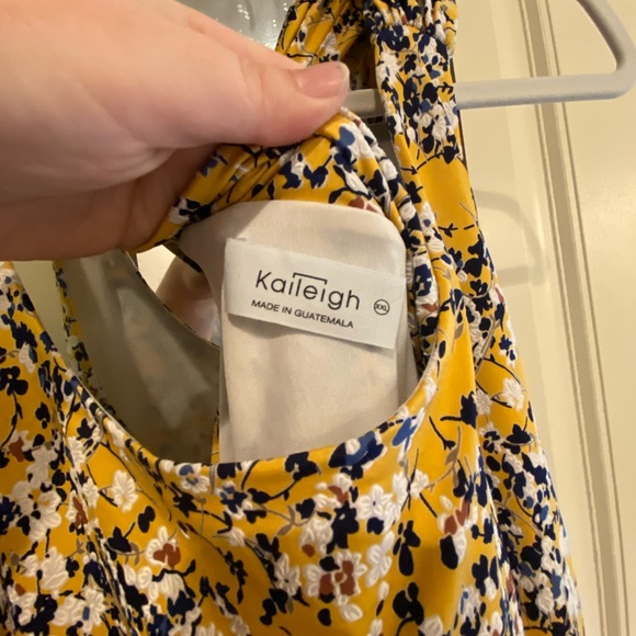 Kaileigh Yellow Spring/Summer Dress - Picture 5 of 5